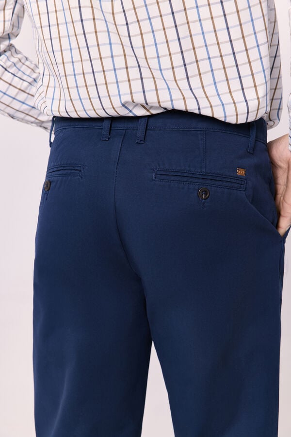 Milano Pantalón chino regular fit Navy