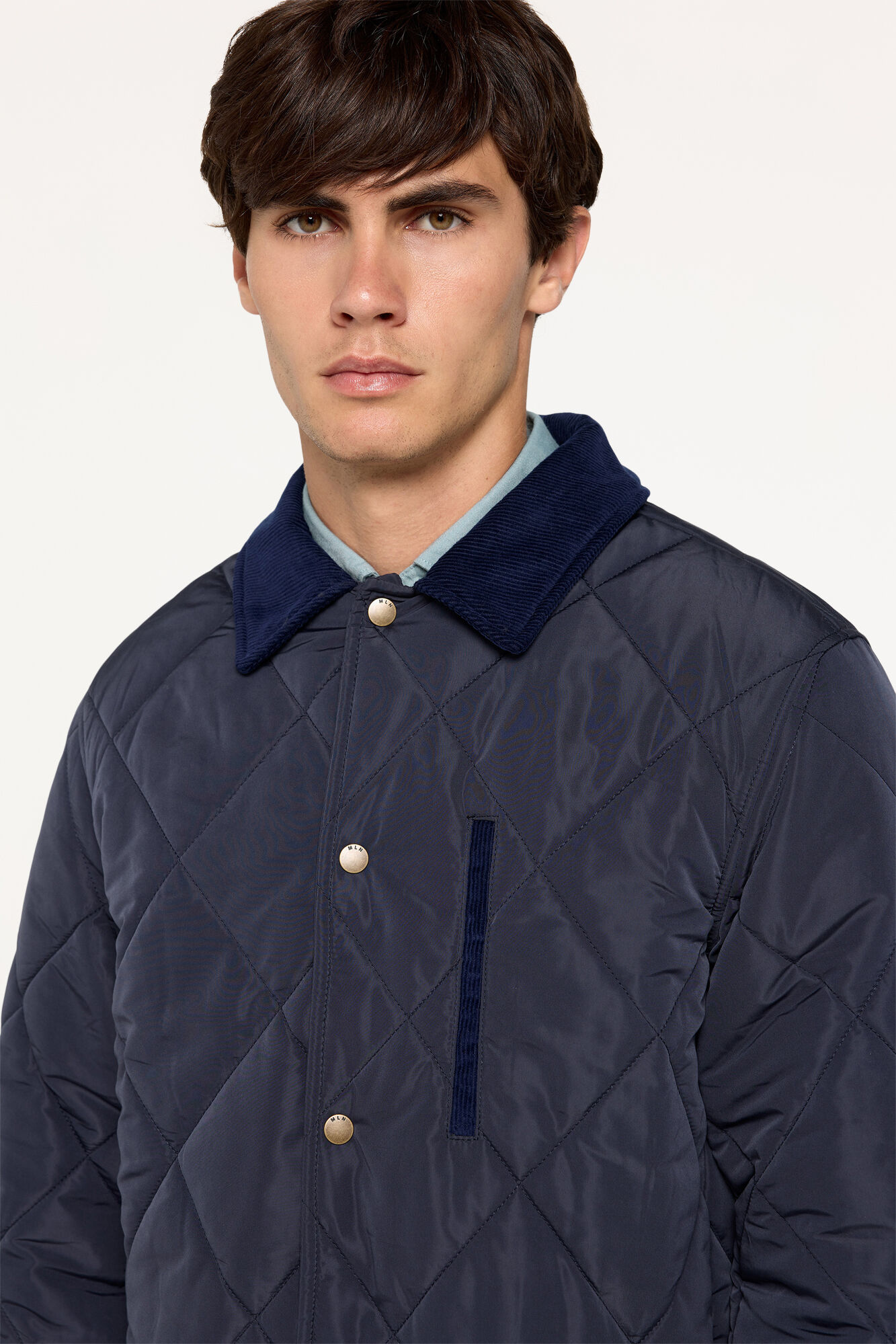 Milano Jaqueta gola veludo