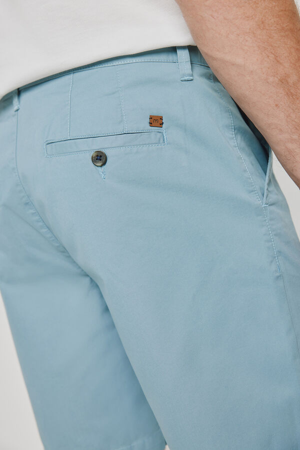 Milano Bermuda lisa Azul