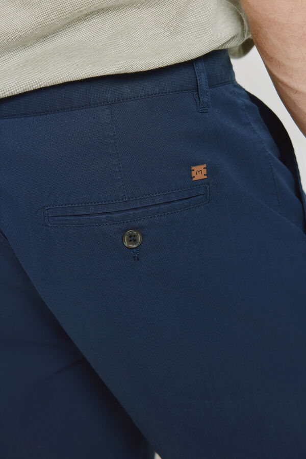 Milano Bermuda estampada Navy