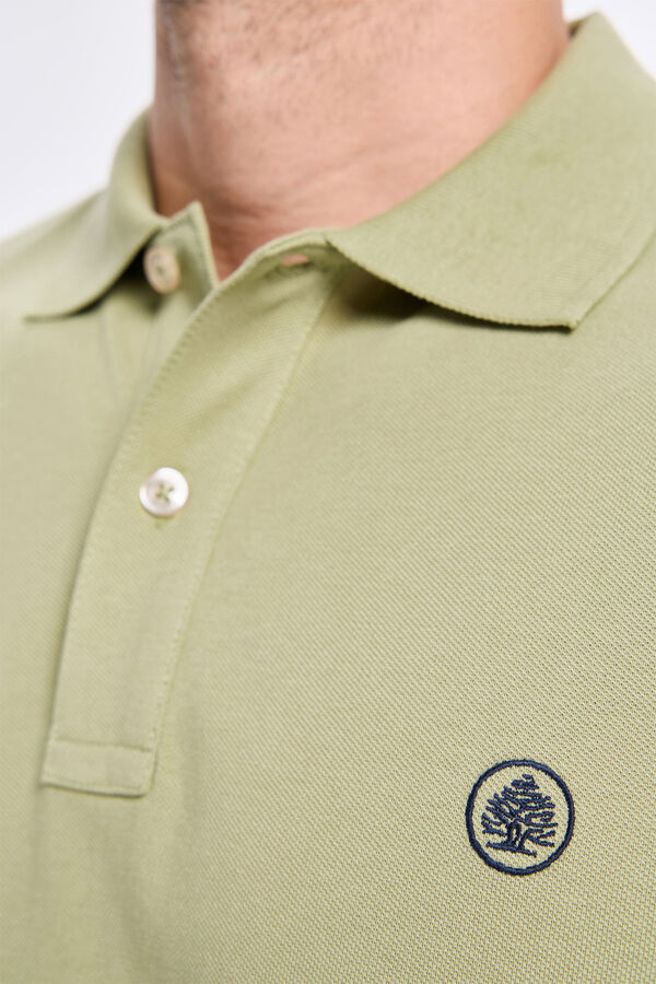 Springfield Polo B&aacute;sico Springfield Kaki Claro