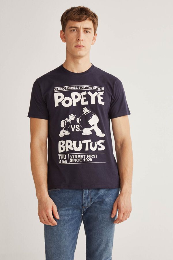 Fifty Outlet Camiseta Popeye Navy