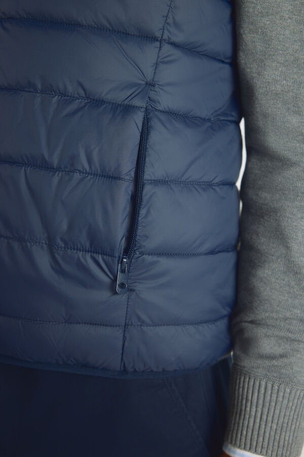 Milano Chaleco acolchado ultralight Navy