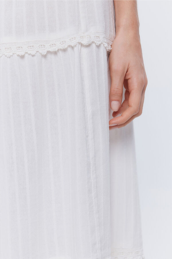 Milano Falda larga vuelo Blanco