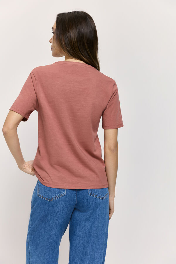 Milano T-shirt manga curta Vinho