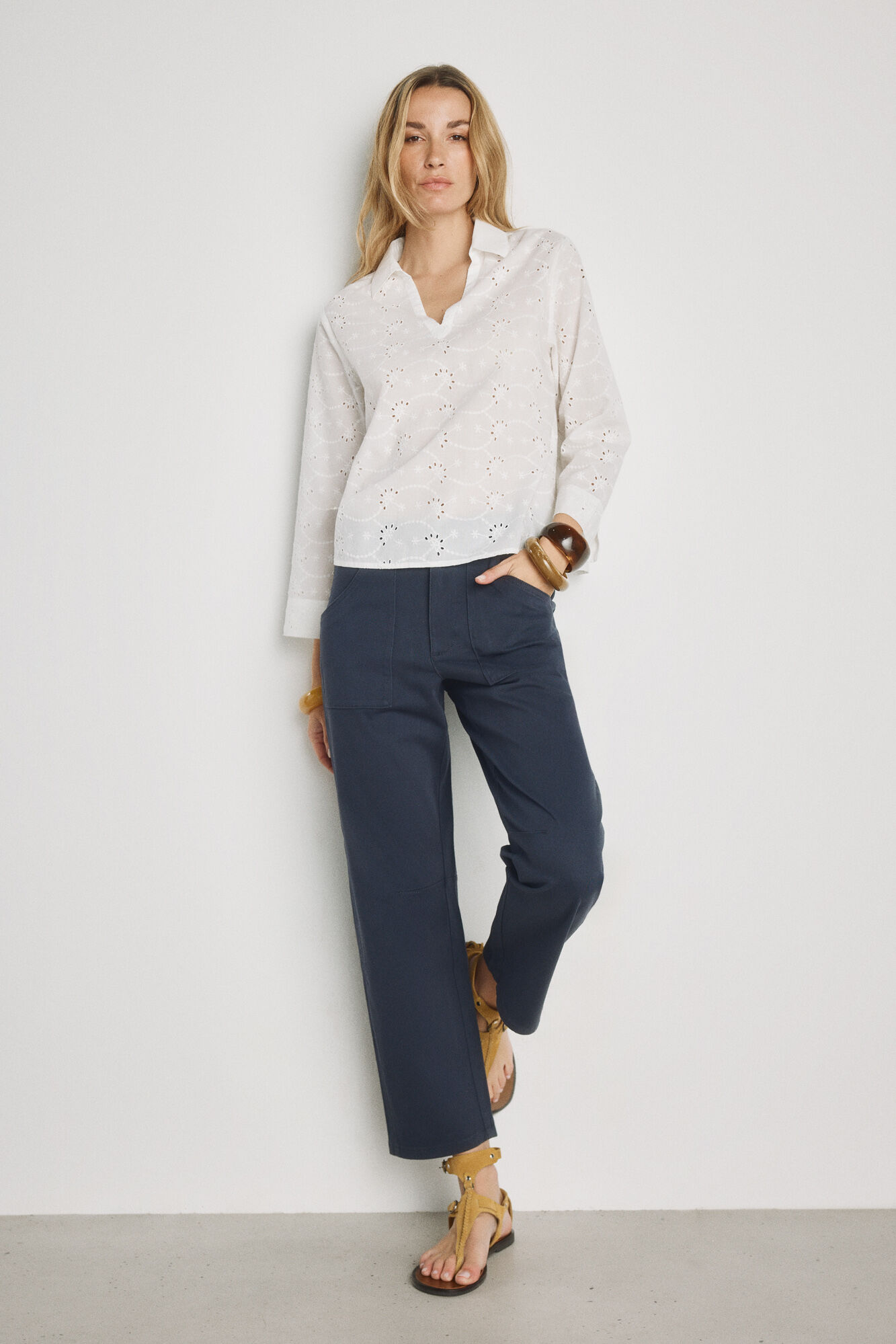 Milano Blusa de manga comprida