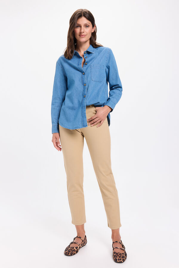 Milano Camisa denim Azul