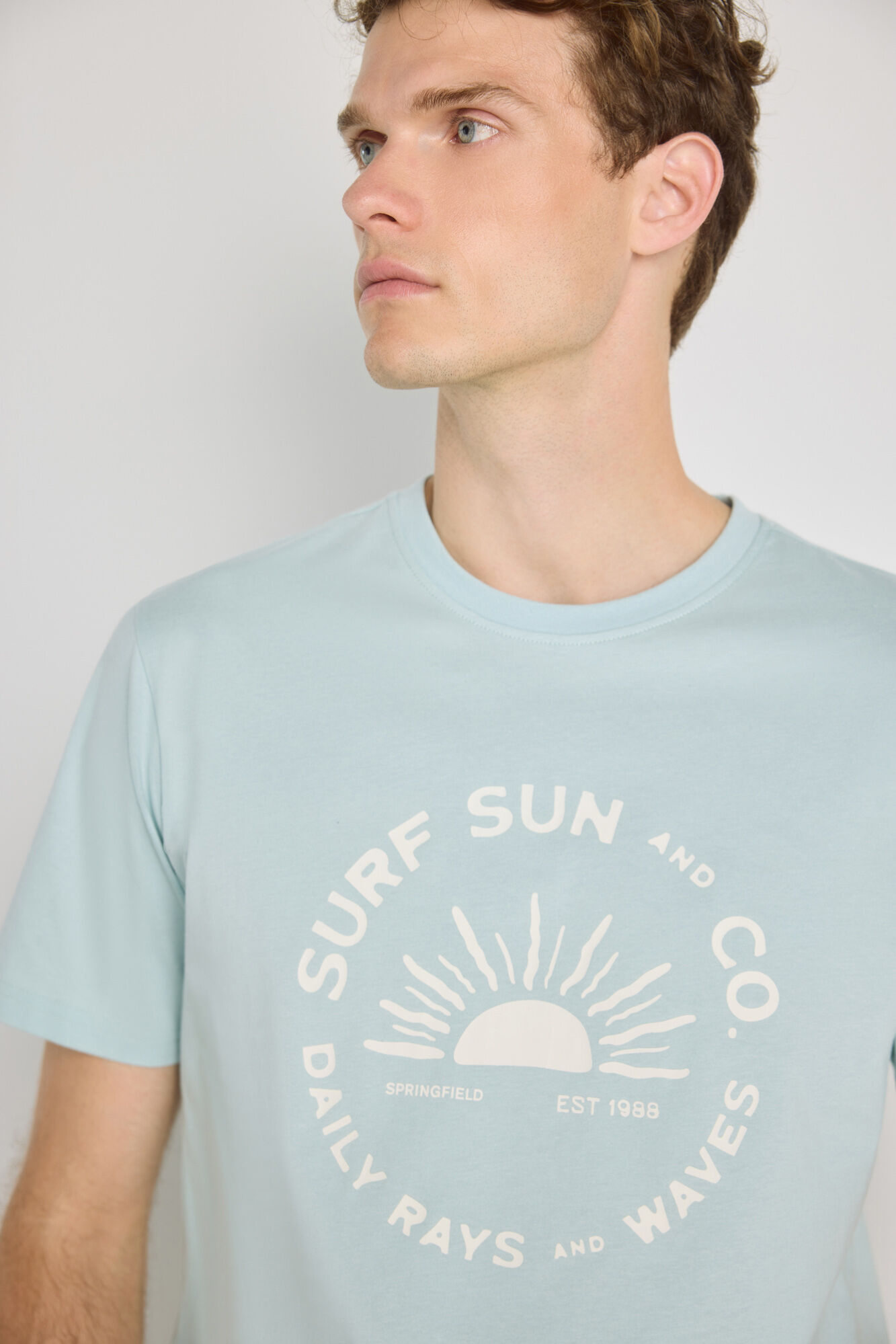 Springfield Camiseta manga corta