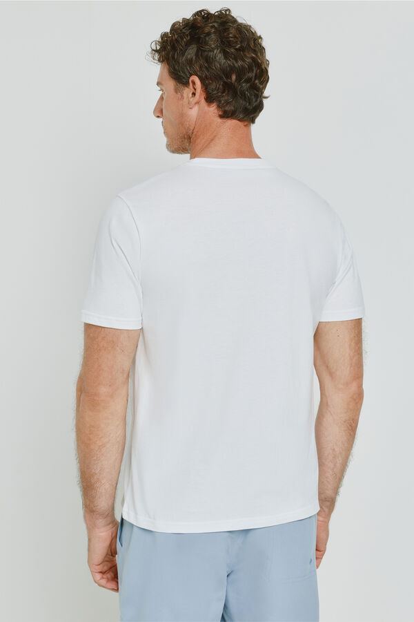 Milano T-shirt de manga curta Branco