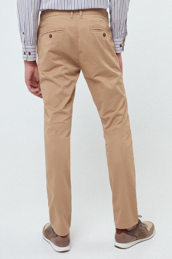 Fifty Outlet Pantalón Chino PdH Beige/Camel