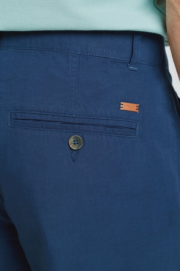 Milano Bermuda lisa Navy