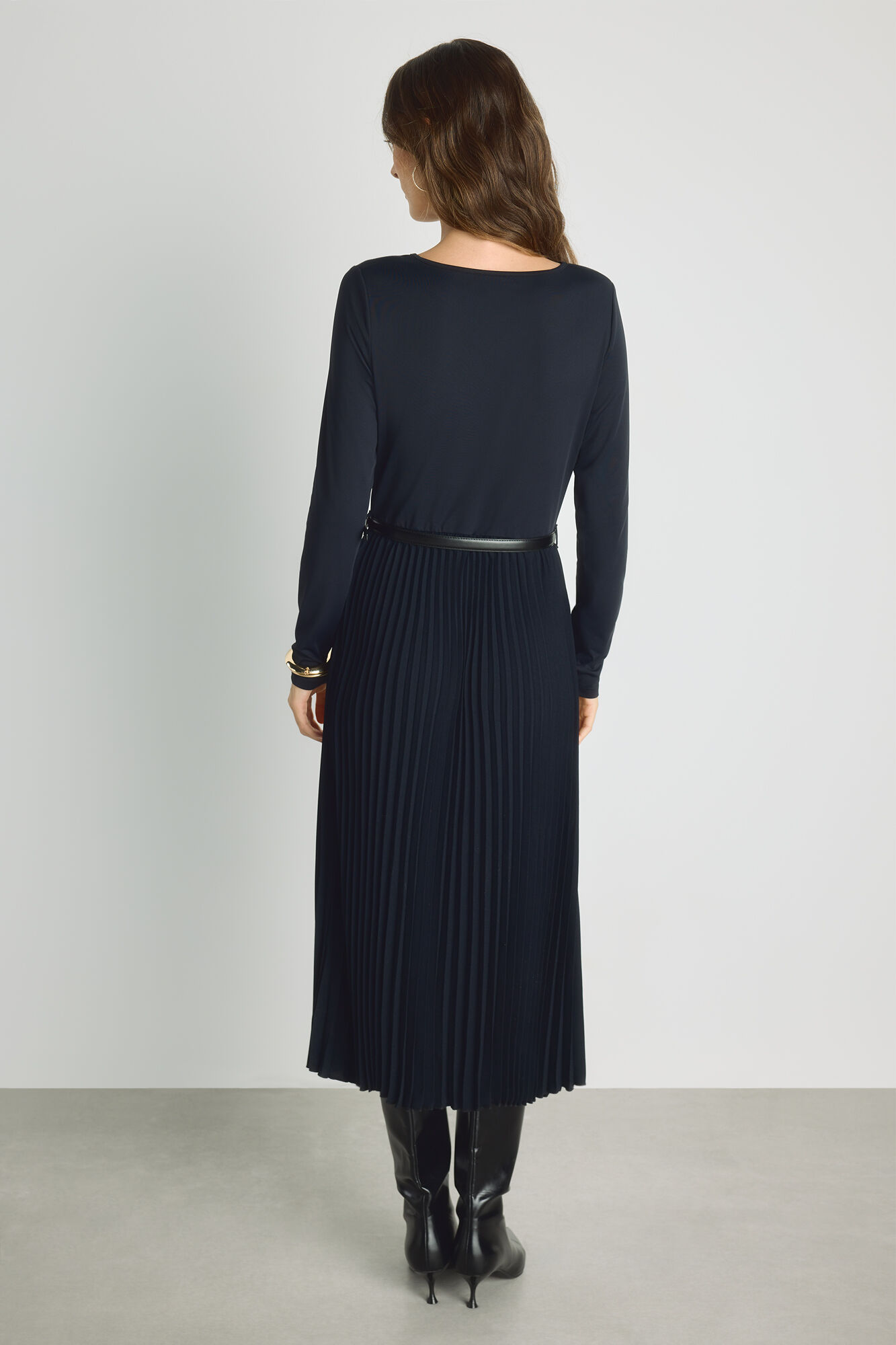 Milano Vestido cuello redondo