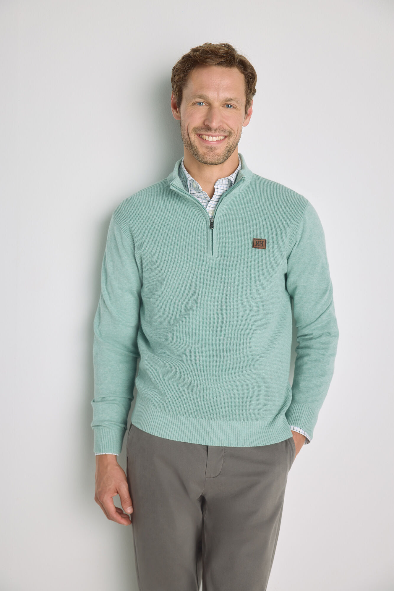 Pedro del Hierro Jersey semicisne cremallera