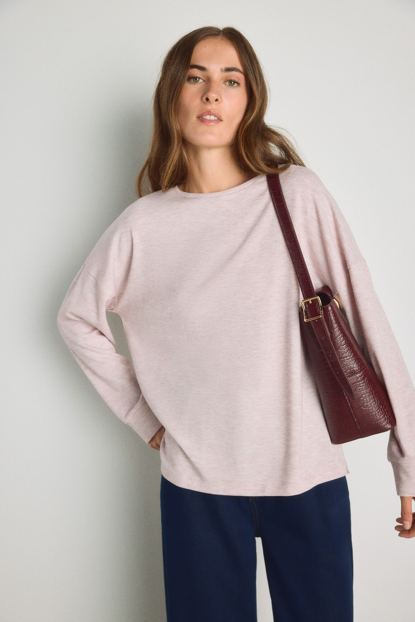 Milano T-shirt gola redonda