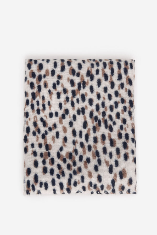 Milano Topos Scarf Beige/Claro