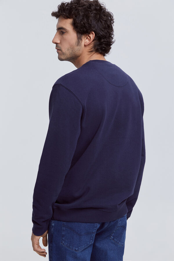 Milano Sudadera Algod&oacute;n estampada Navy