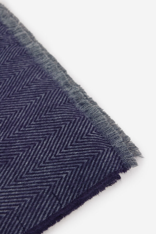 Milano Bufanda Espiga Navy