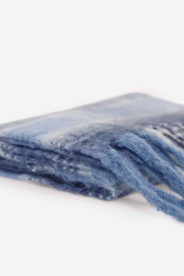 Milano Tartán Scarf Azul