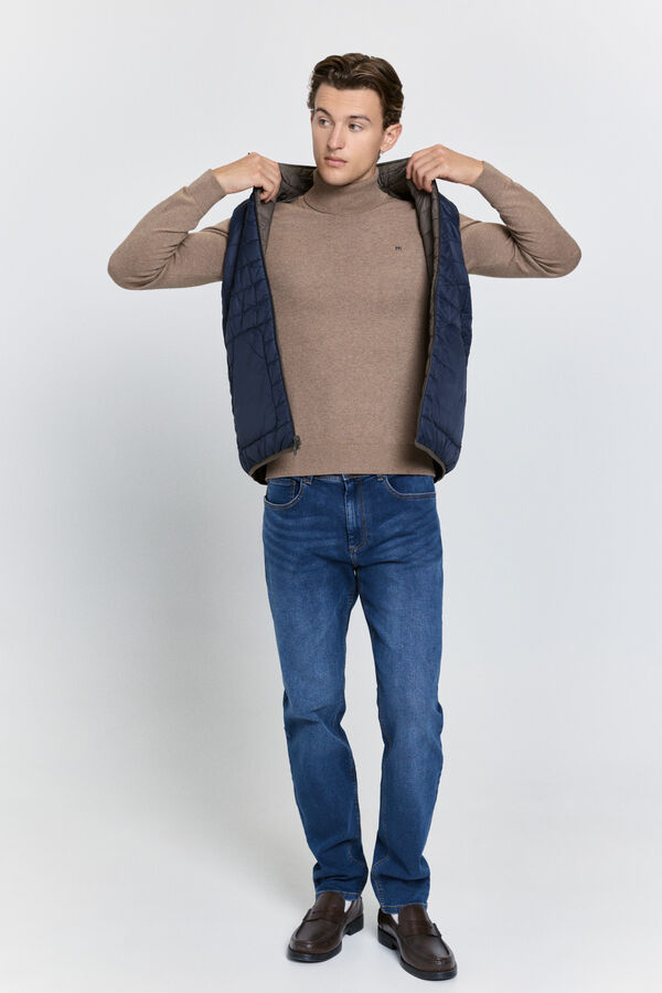 Milano Camisola de gola Camel