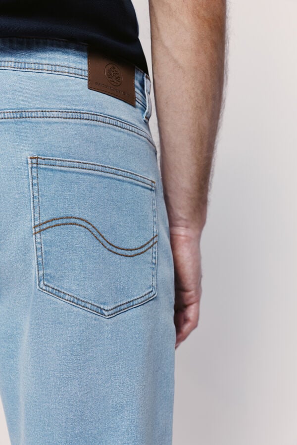 Springfield Pantal&oacute;n vaquero regular fit Azul