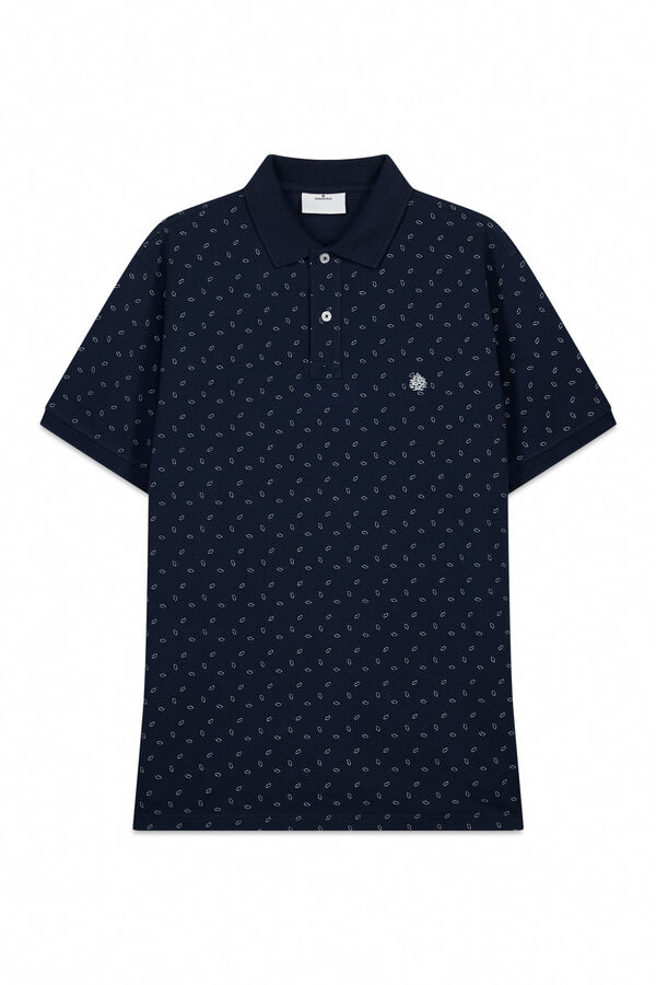 Springfield Polo manga corta Azul Oscuro