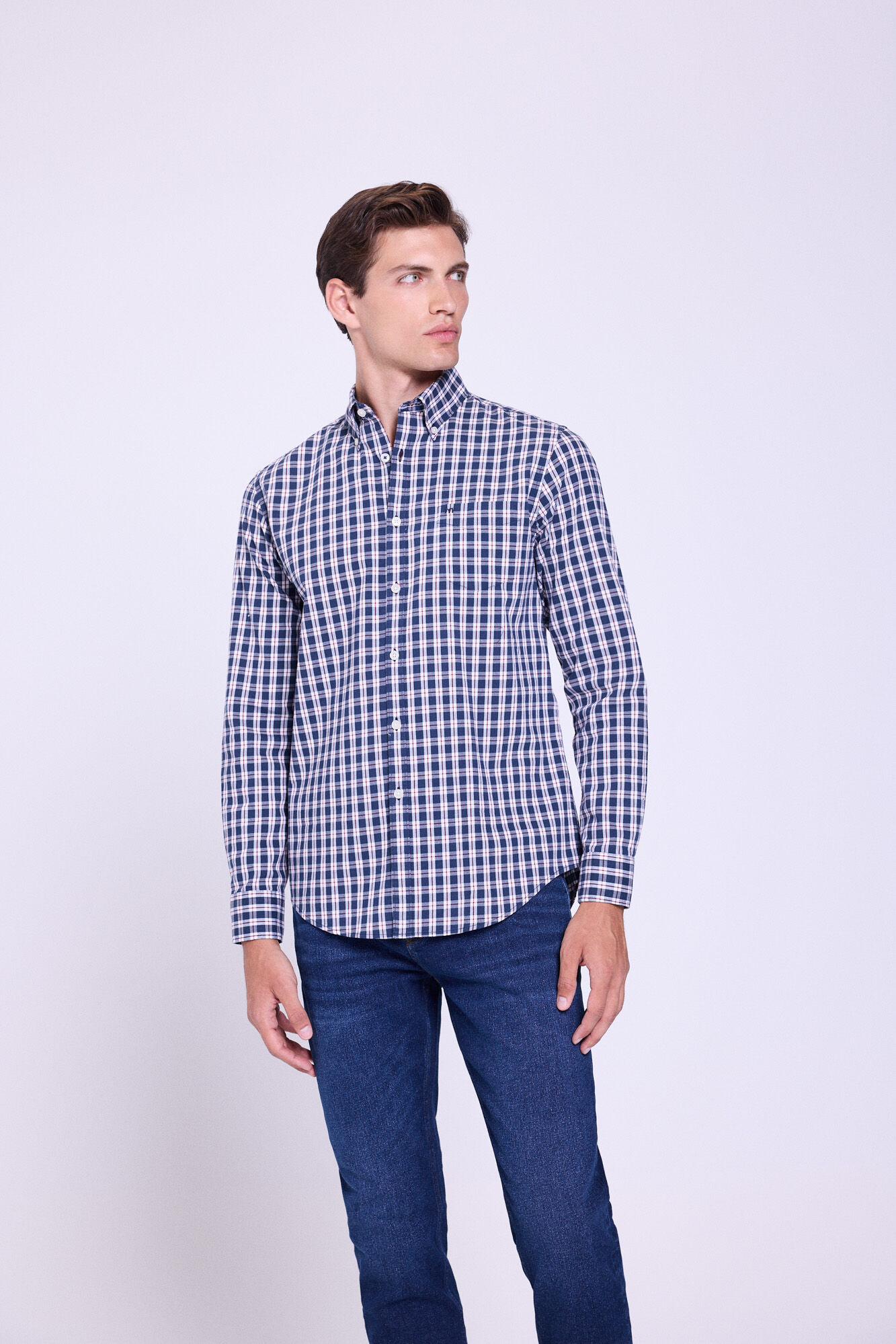 Milano Camisa Cuadros Relaxed Fit