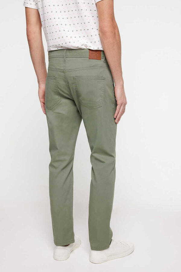 Milano Cal&ccedil;as 5 bolsos Verde