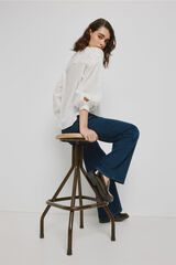 Milano Blusa bordada Marfim