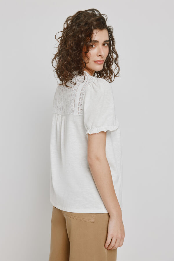 Milano T-shirt de manga curta Branco