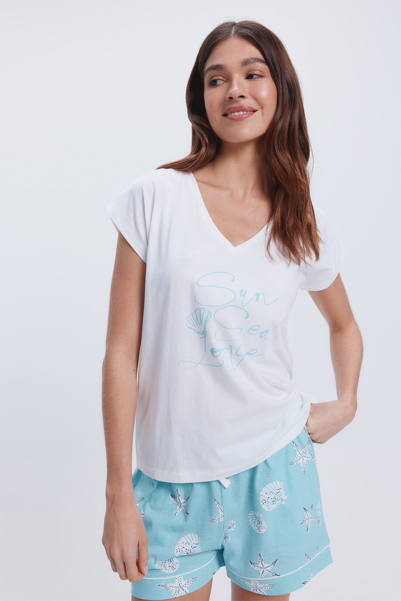 Milano Pijama curto de marinheiro