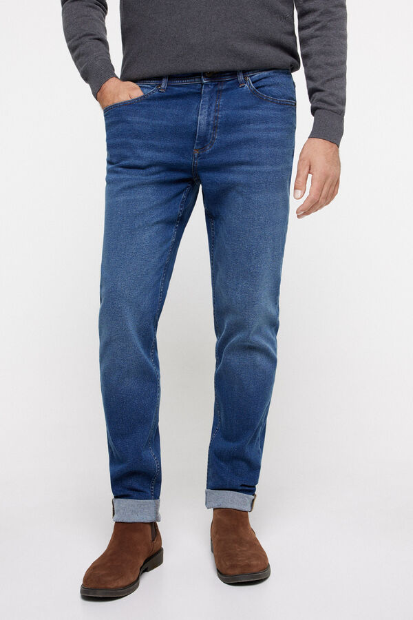 Fifty Outlet Jeans slim Azul