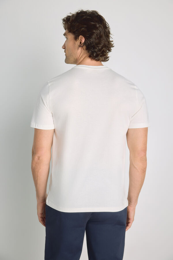 Milano T-shirt de manga curta Branco