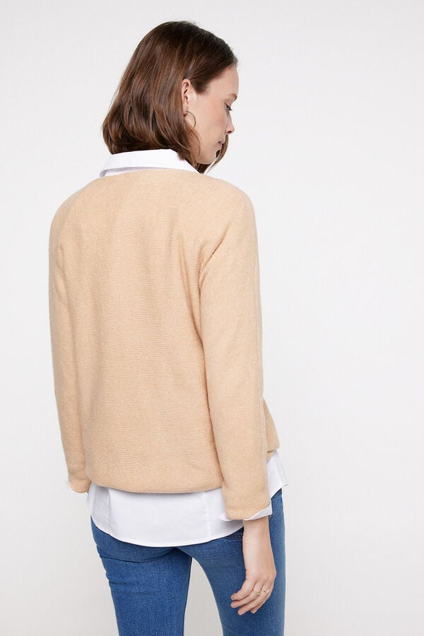 Milano Camisola Melange Marfim