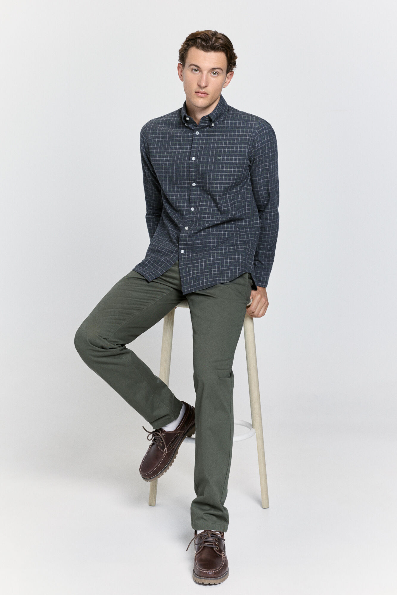 Milano Camisa cuadros relaxed fit