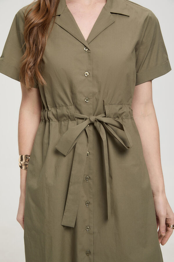 Milano Vestido camiseiro Verde