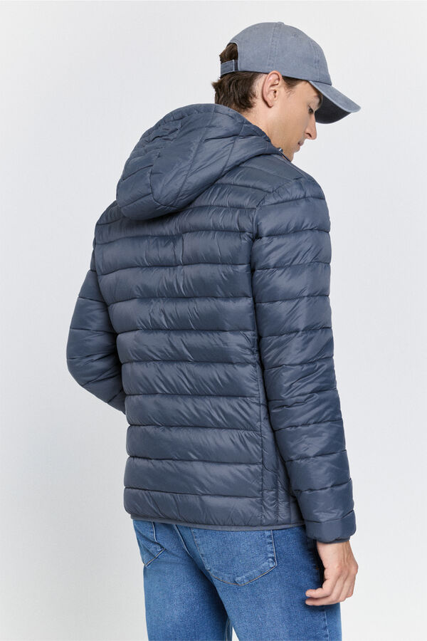 Milano Casaco com capuz Cinzento oscuro