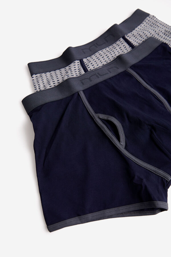 Fifty Outlet Pack boxers punto Gris