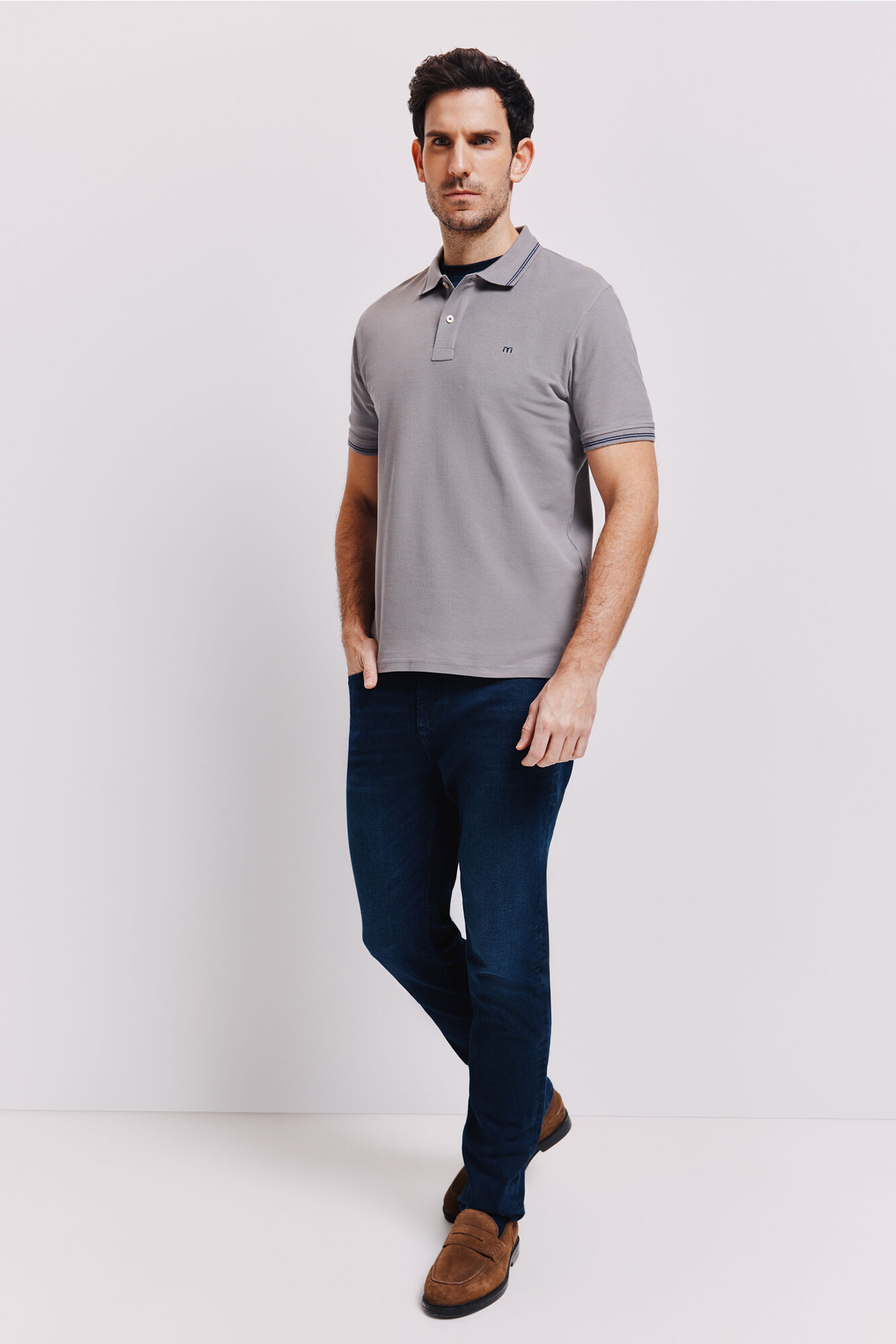 Milano Polo manga corta