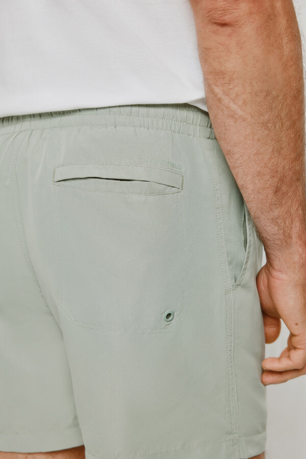 Springfield Fato de banho liso Verde