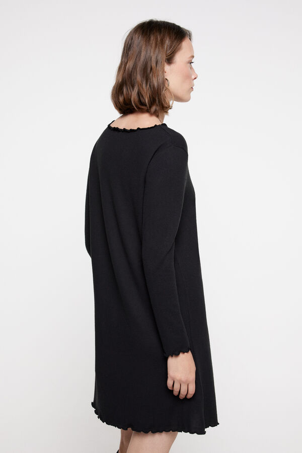 Milano Vestido Circular Cinzento oscuro