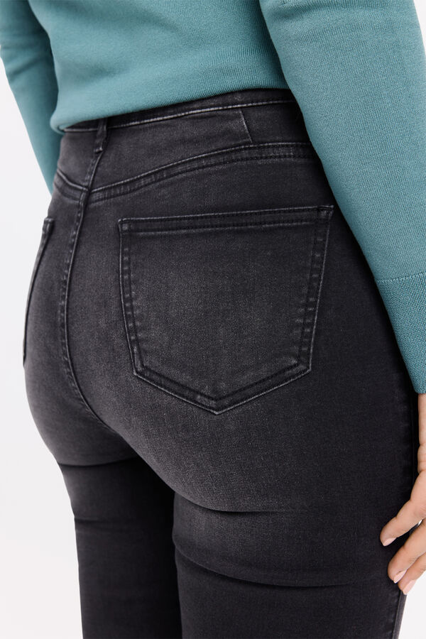 Milano Jeans push up tiro medio Gris Oscuro