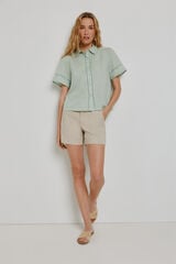 Milano Bermuda lisa Camel