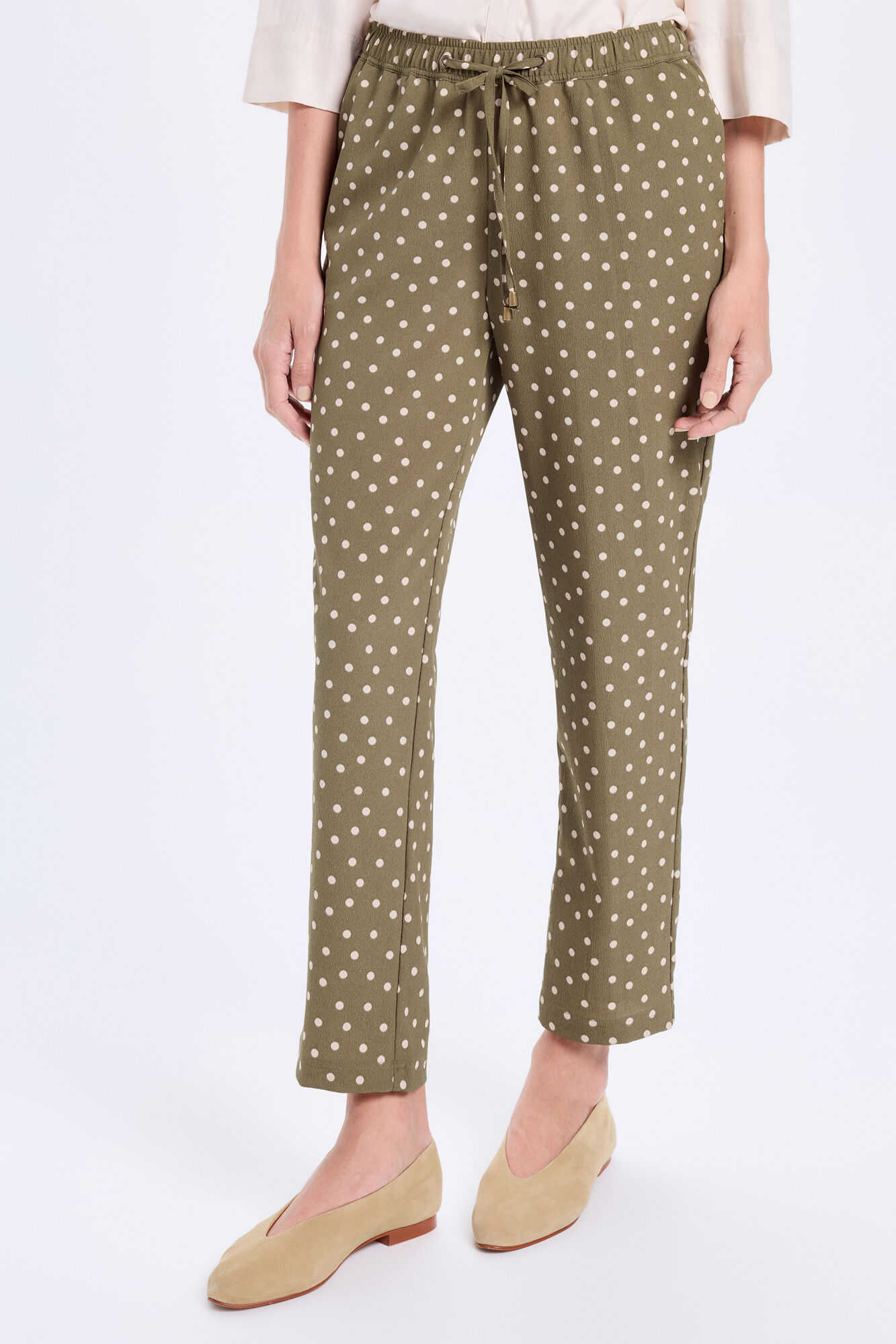 Milano Pantal&oacute;n fluido estampado