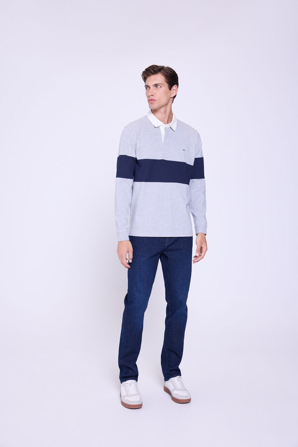 Milano Pantalón Vaquero Comfort Fit Navy