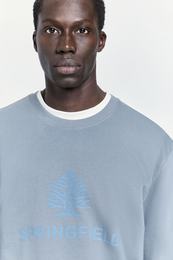 Springfield Sweatshirt Oslo regular fit Cinzento oscuro