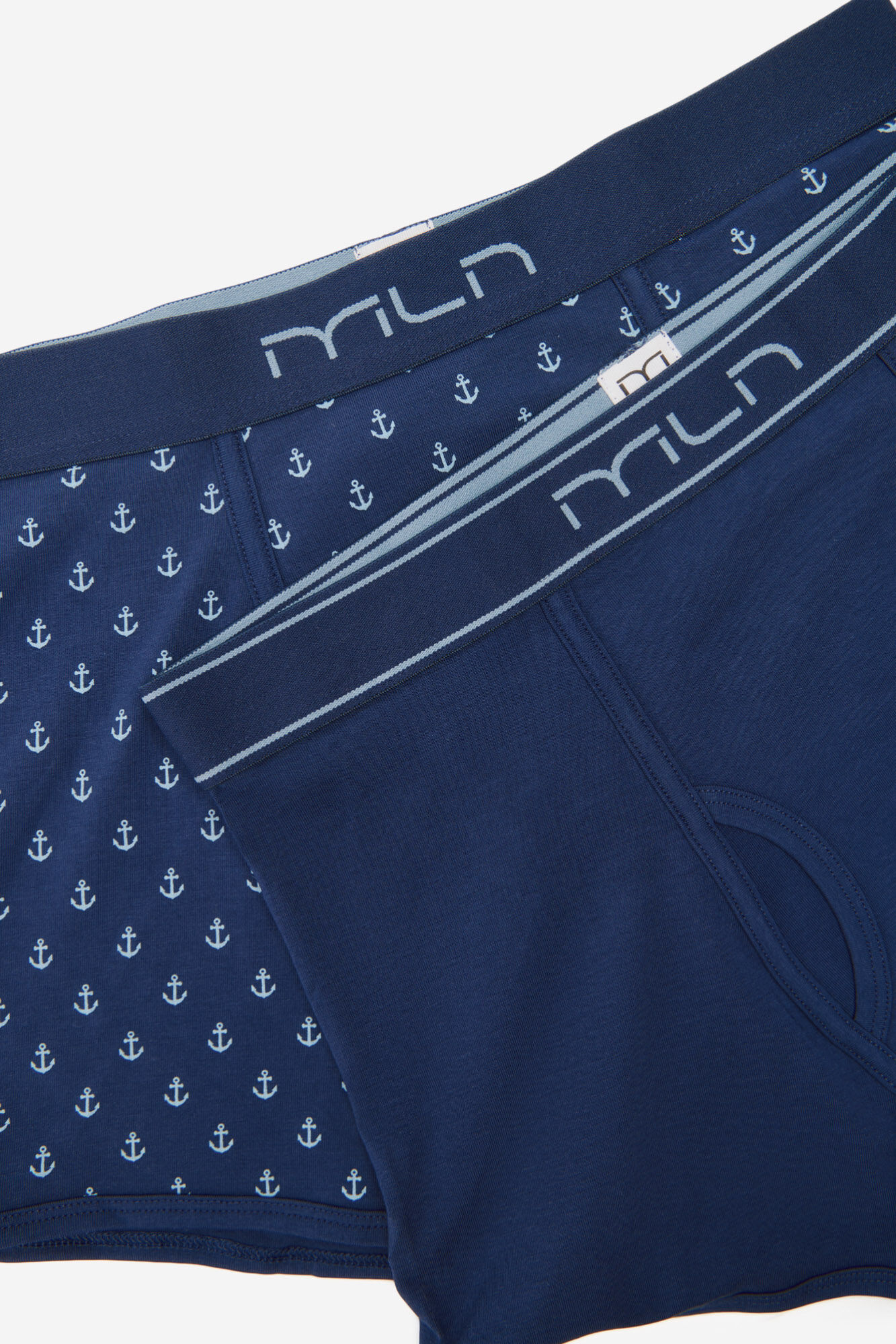 Milano Pack boxer liso e estampado &acirc;ncoras