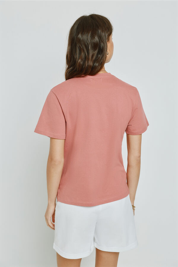 Milano T-shirt de manga curta Vinho