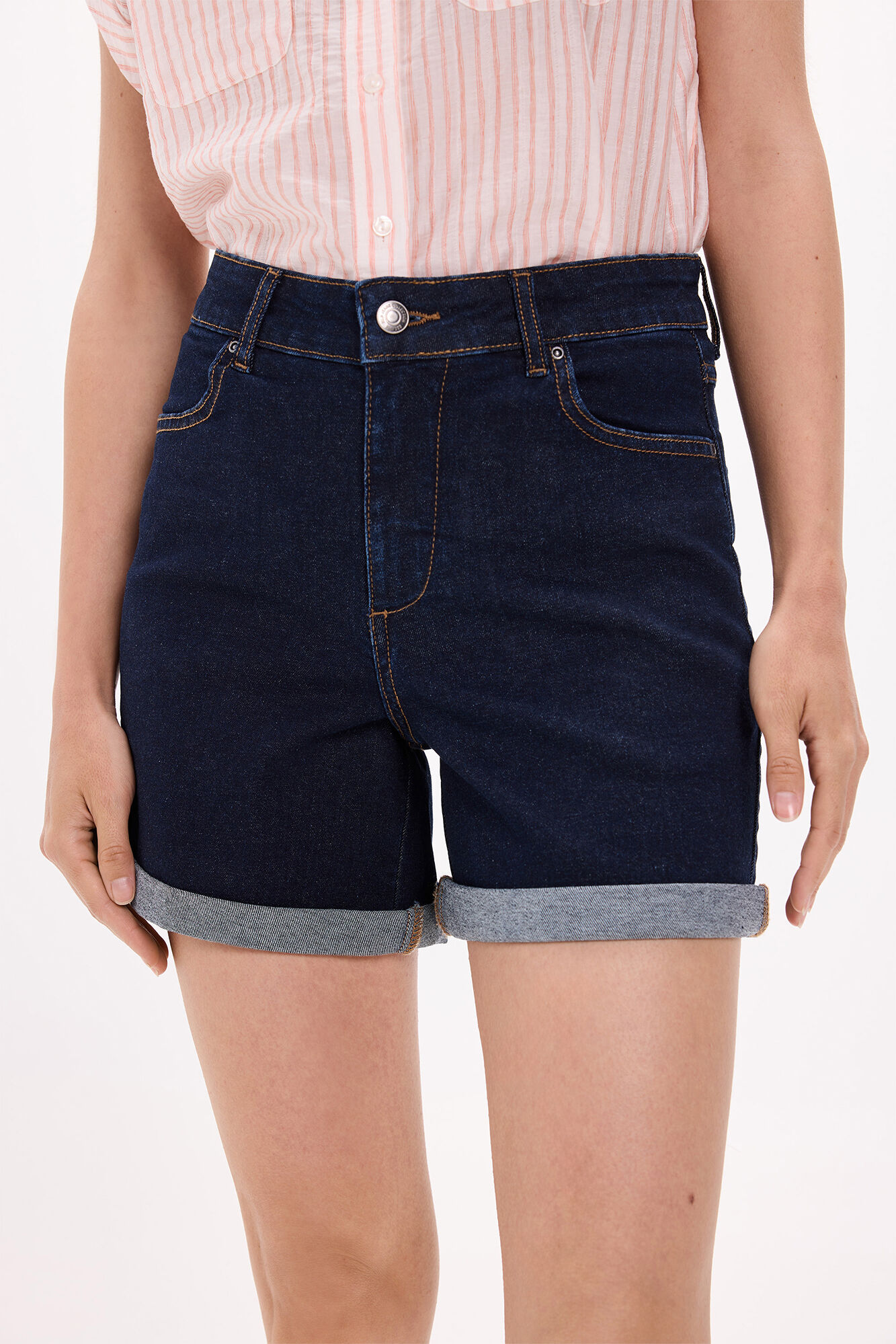 Milano Bermuda denim cinco bolsillos