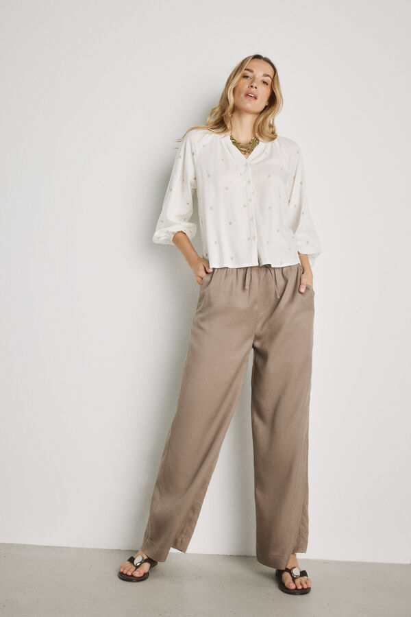 Milano Blusa manga larga Blanco