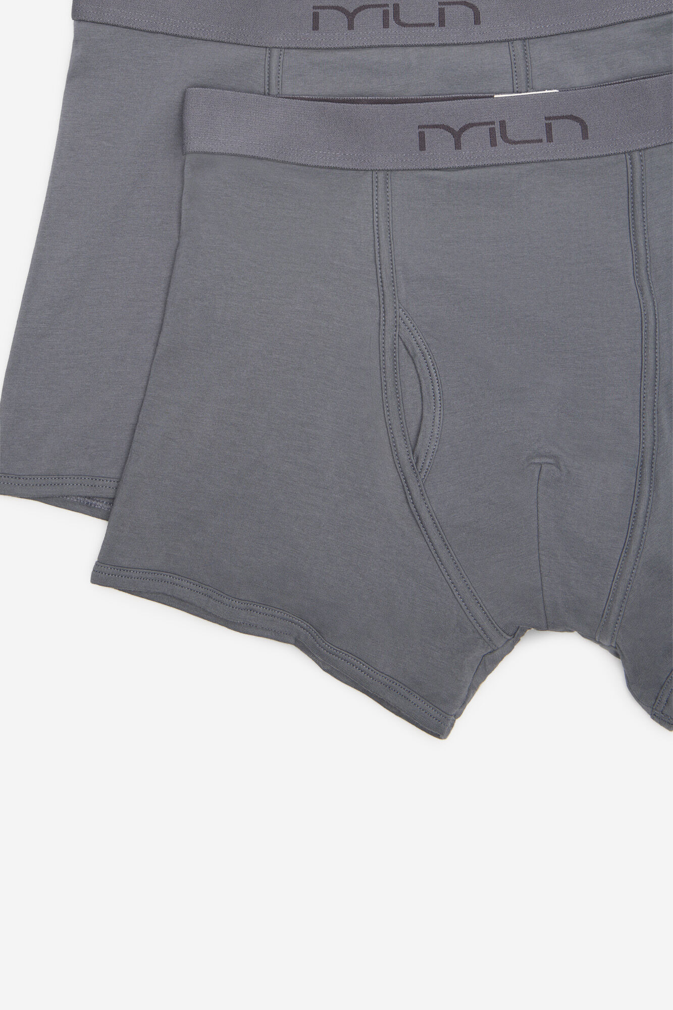 Milano Boxers Cinza B&aacute;sicos